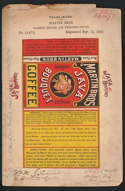 [Trademark registration by Martin Bros