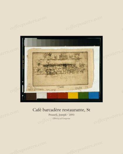 Café barcadère restaurante, St