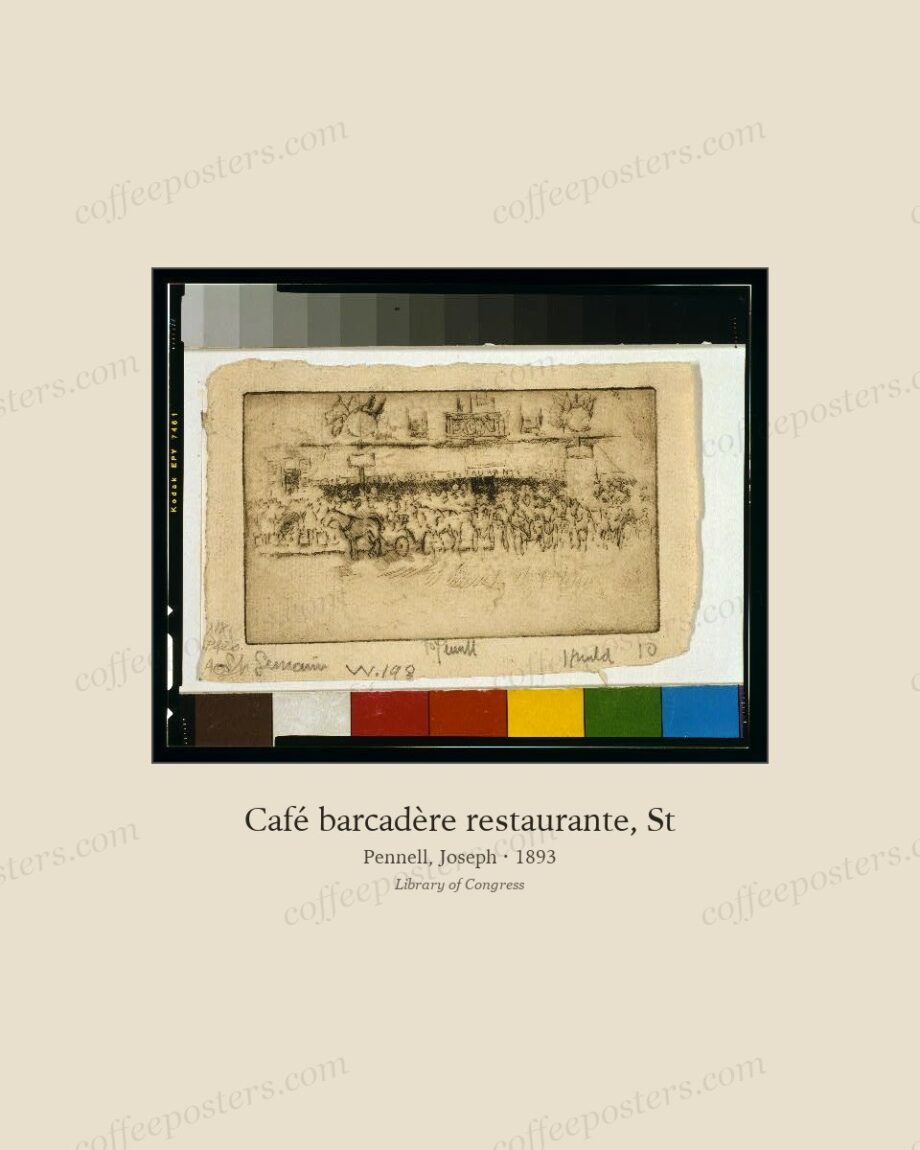 Café barcadère restaurante, St