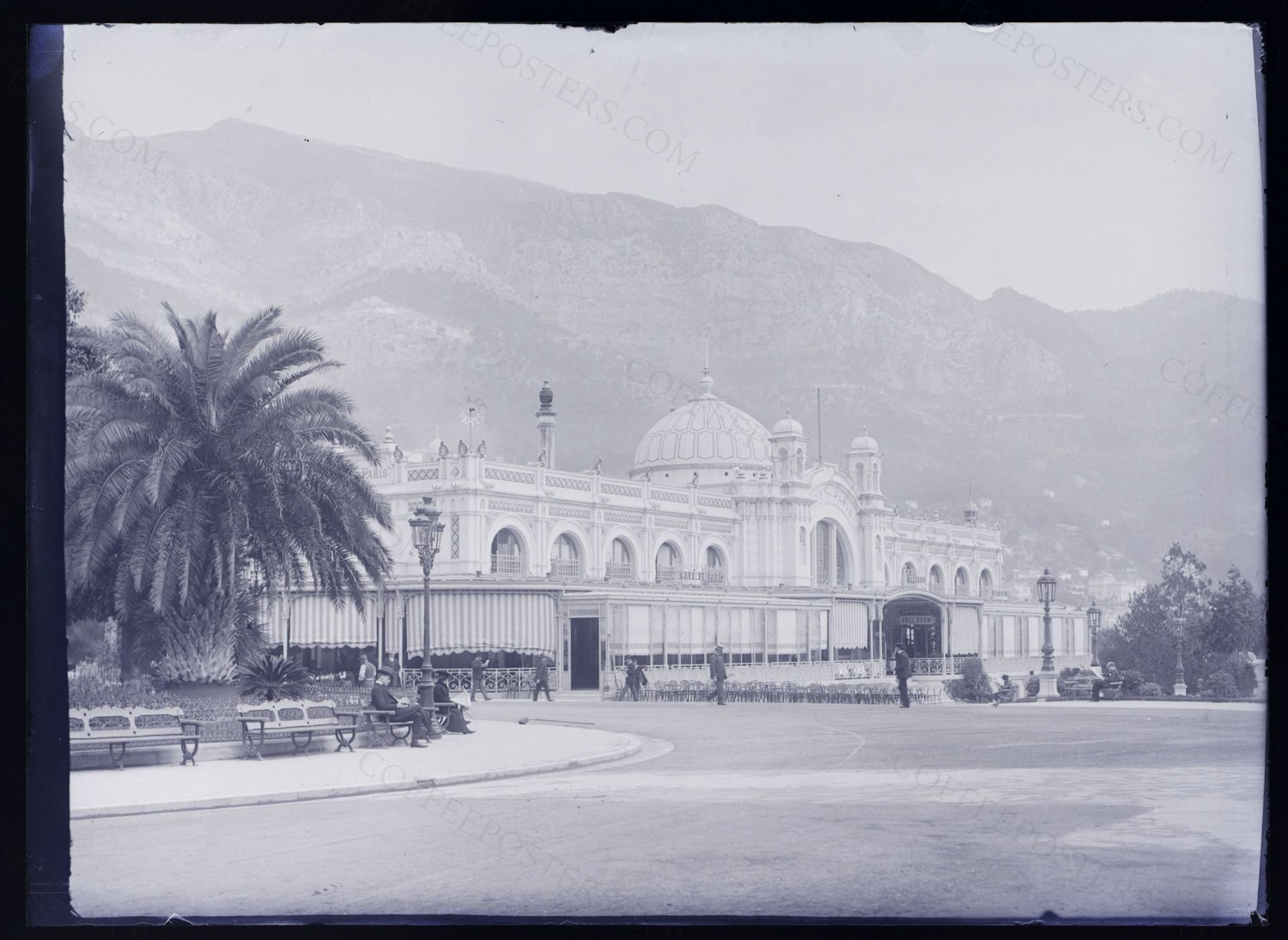 Café de Paris, Monte-Carlo, avril 1905