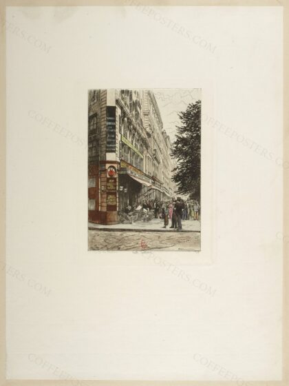 Boulevard des Italiens : Café Cardinal : [estampe] / APM [Potémont]