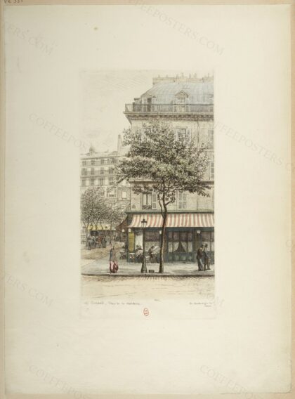 Café Durand, place de la Madeleine : [estampe] / APM [Potémont]