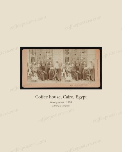 Coffee house, Cairo, Egypt