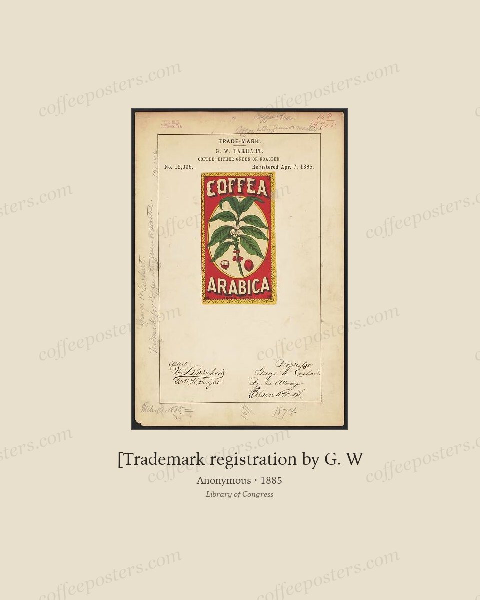 [Trademark registration by G. W