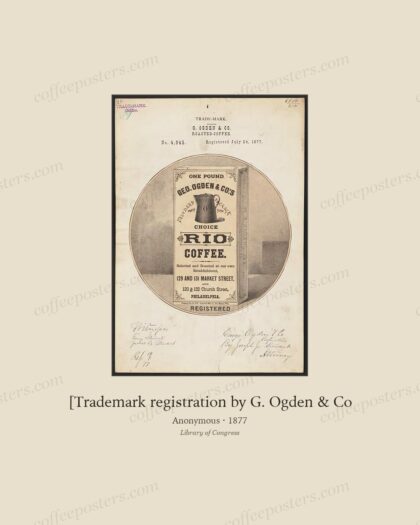 [Trademark registration by G. Ogden & Co