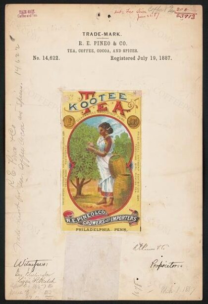 [Trademark registration by R. E. Pineo & Co
