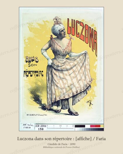 Luczona dans son répertoire : [affiche] / Faria