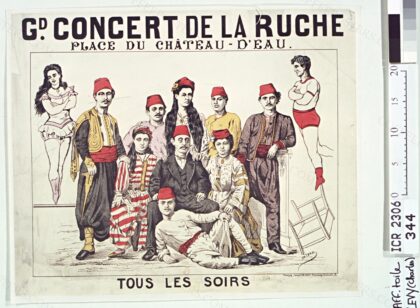 G[ran]d Concert de la Ruche, place du Chateau d'Eau : tous les soirs : [affiche] / Ch