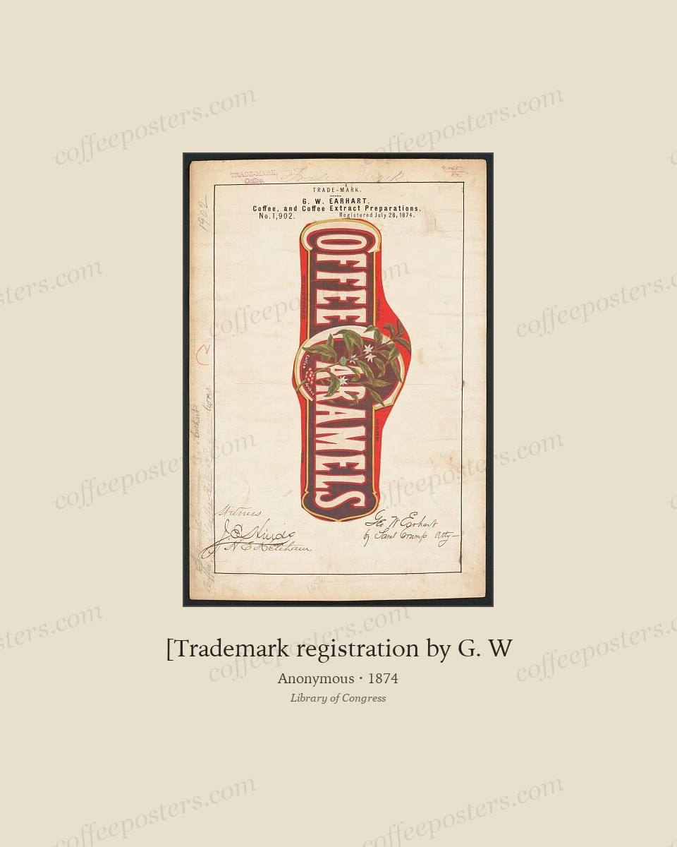 [Trademark registration by G. W