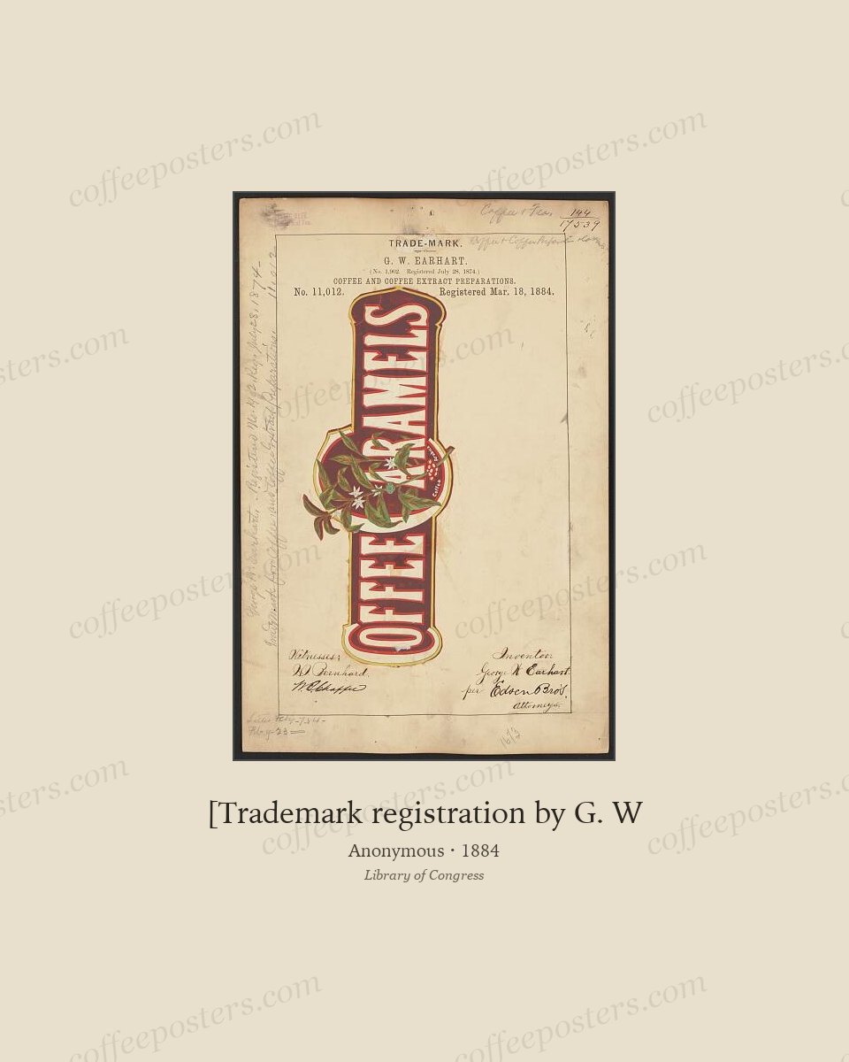 [Trademark registration by G. W