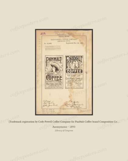[Trademark registration by Cody-Powell Coffee Company for PanMalt Coffee brand Composition Coffee]