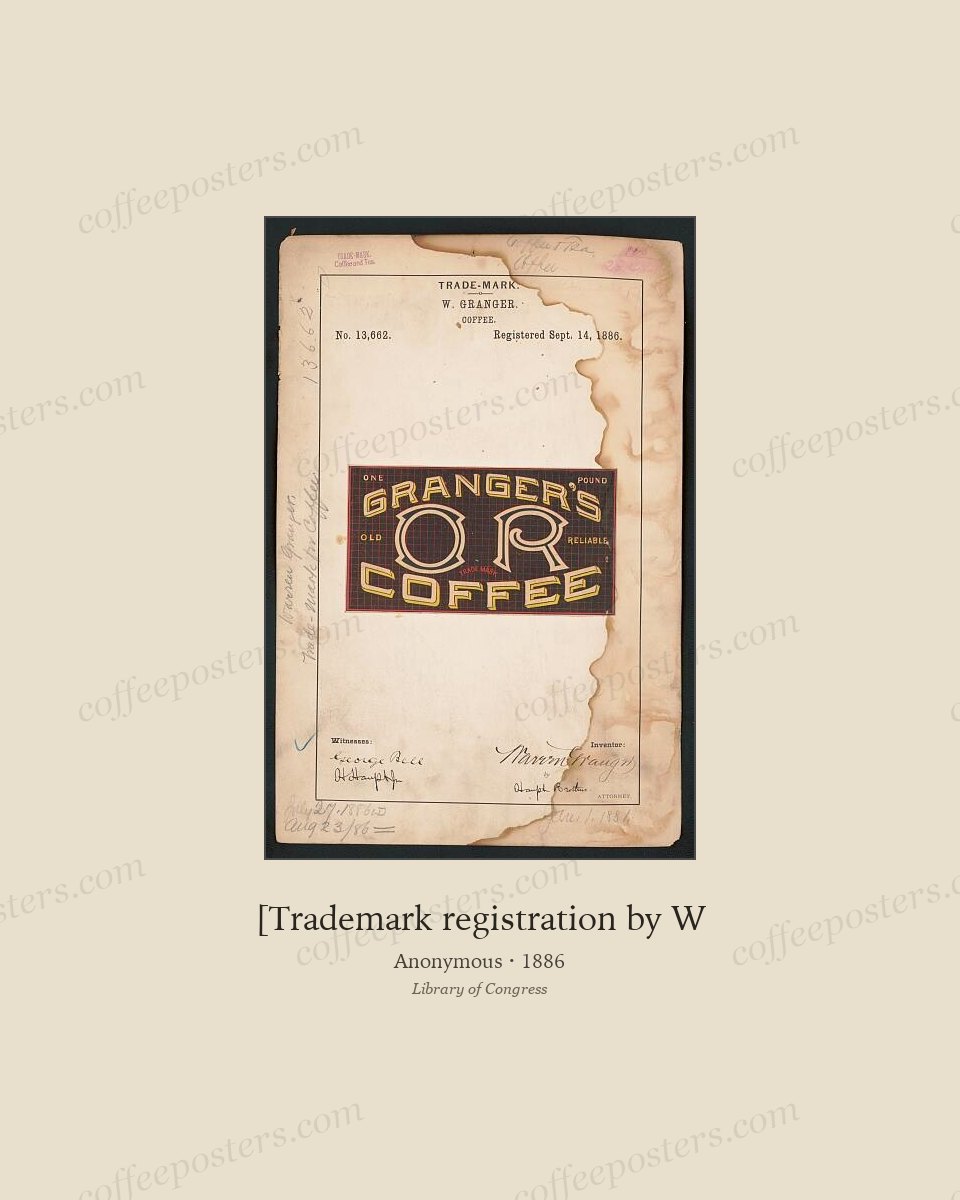 [Trademark registration by W