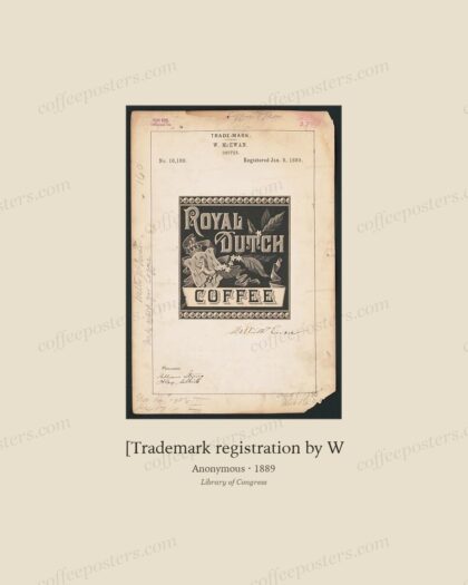 [Trademark registration by W