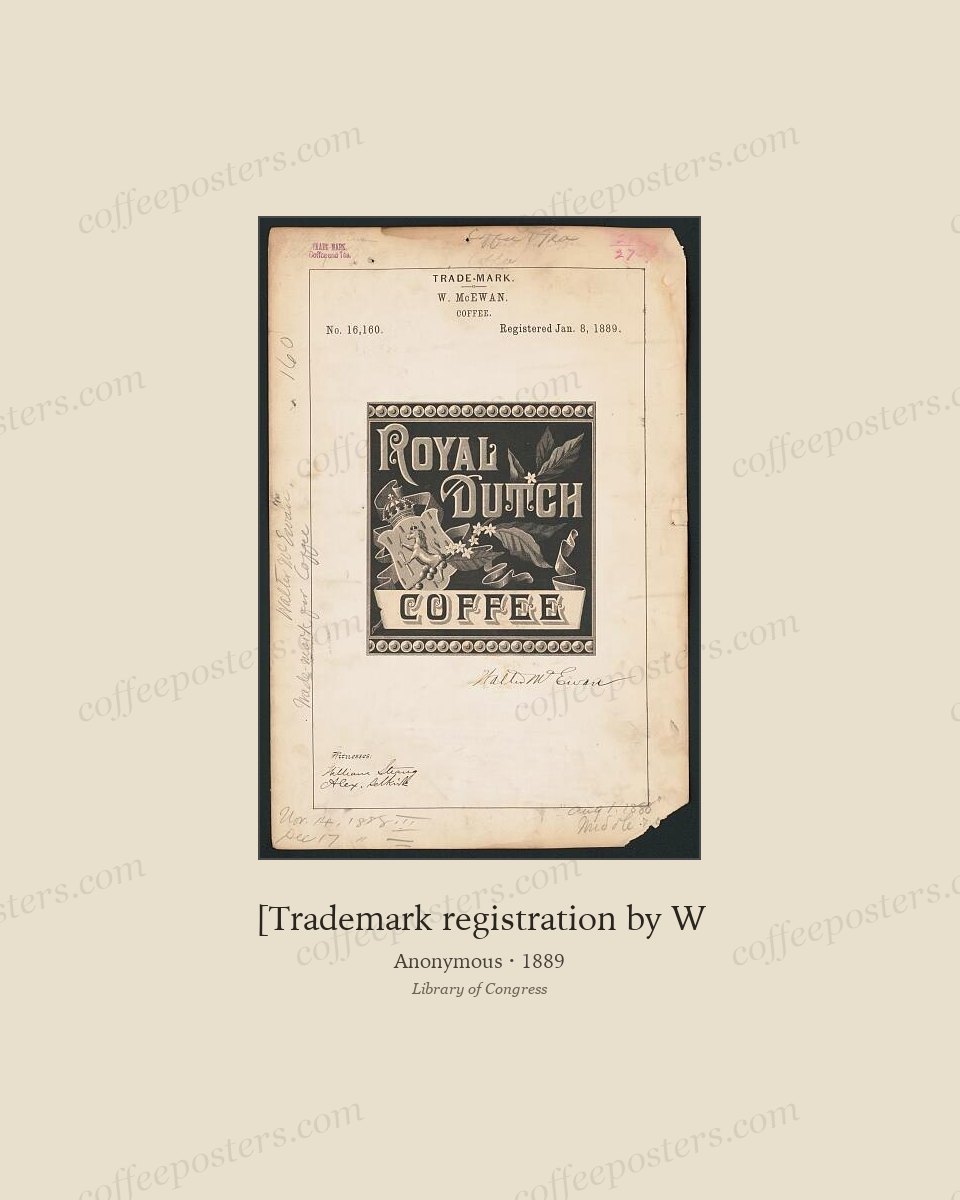 [Trademark registration by W