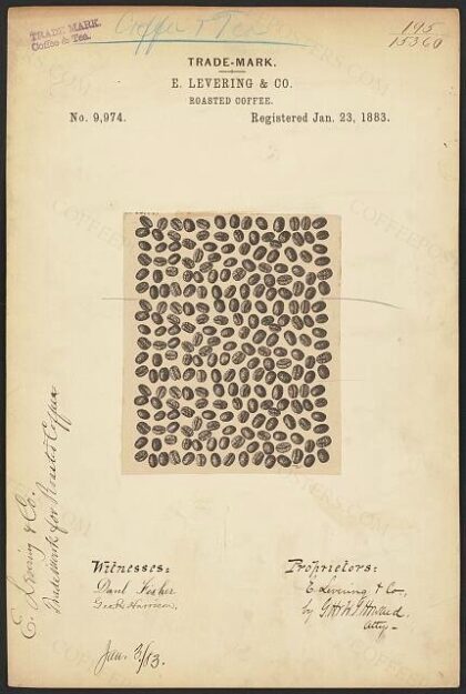 [Trademark registration by E. Levering & Co