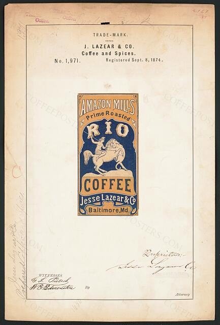 [Trademark registration by J. Lazear & Co