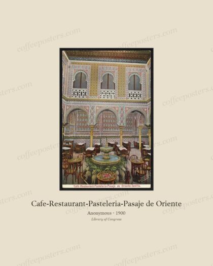Cafe-Restaurant-Pasteleria-Pasaje de Oriente