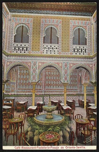 Cafe-Restaurant-Pasteleria-Pasaje de Oriente