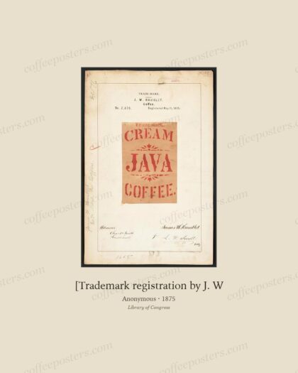 [Trademark registration by J. W