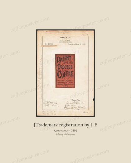 [Trademark registration by J. E