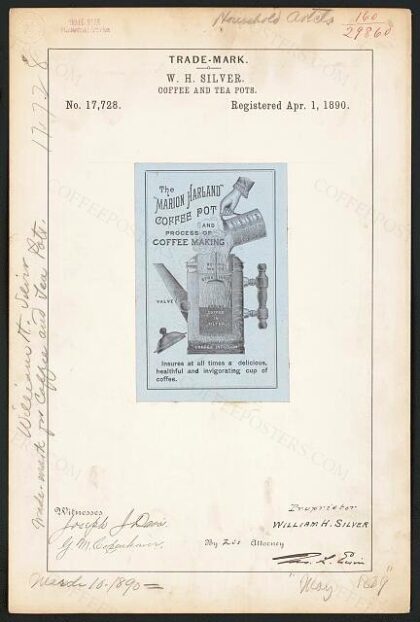 [Trademark registration by W. H