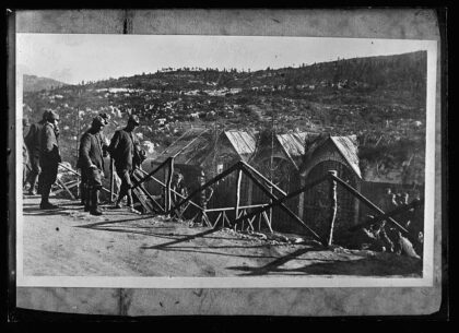 American Red Cross posti de restoro on the Italian Mountain front