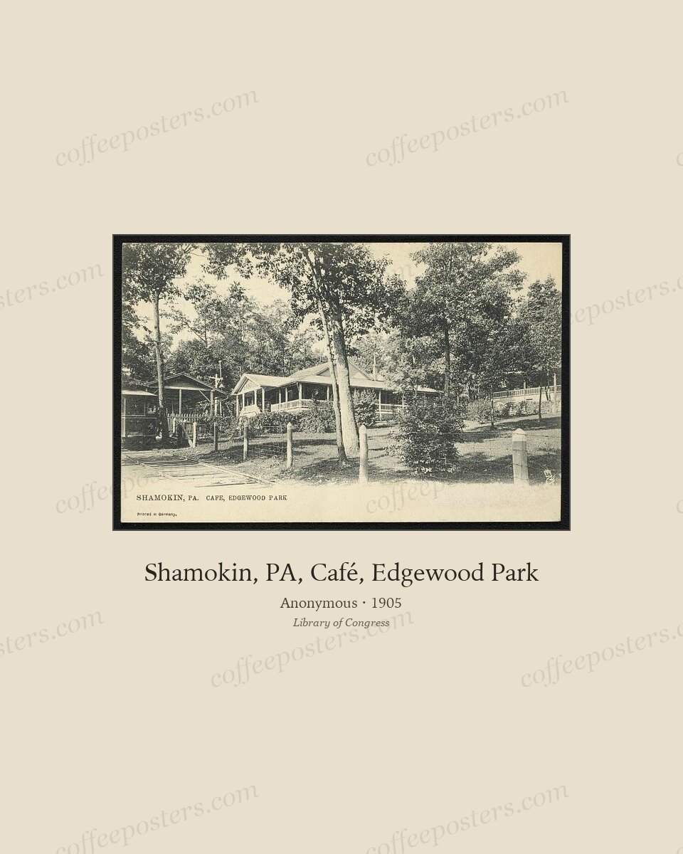 Shamokin, PA, Café, Edgewood Park