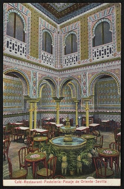 Cafe-Restaurant-Pasteleria-Pasaje de Oriente