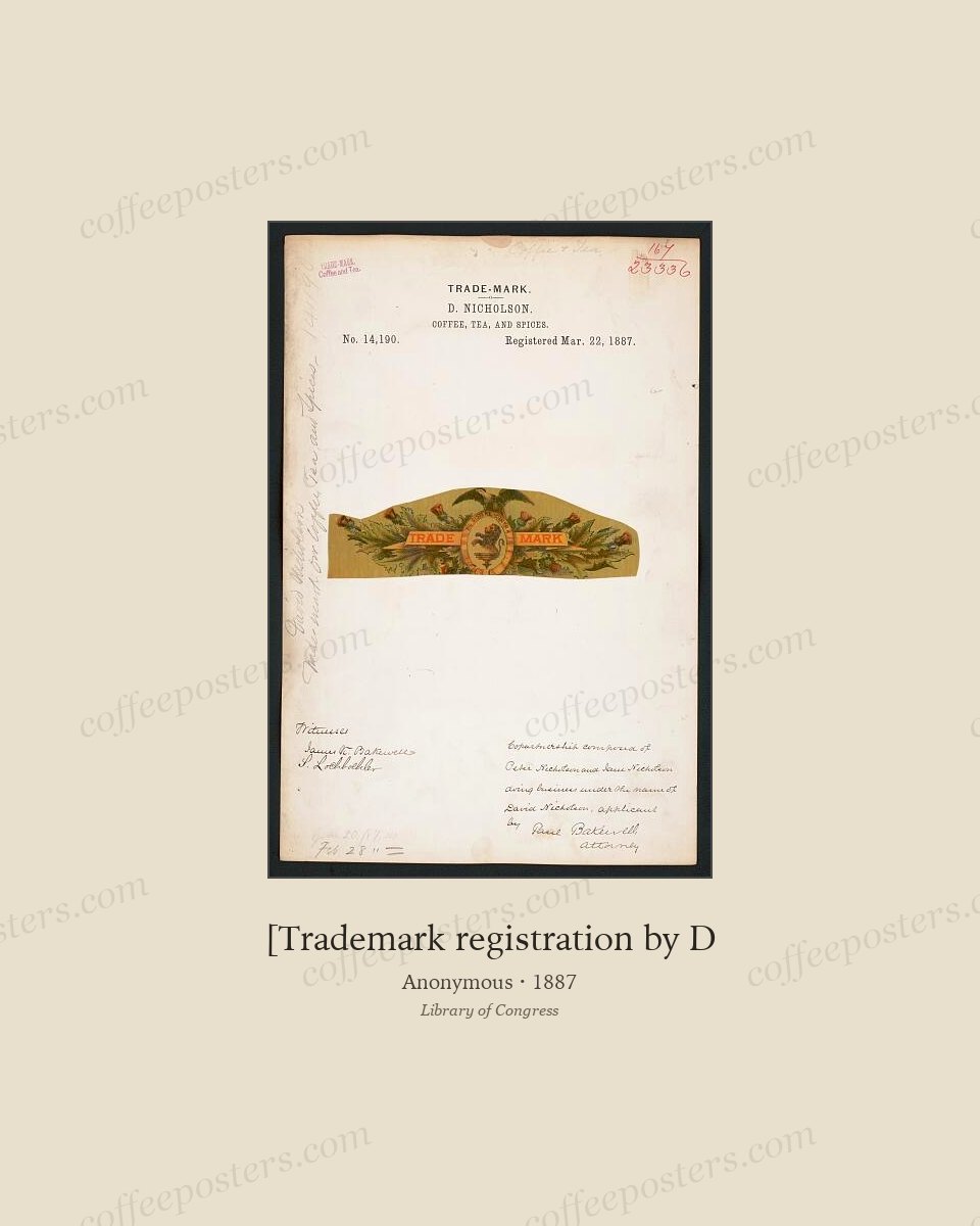 [Trademark registration by D