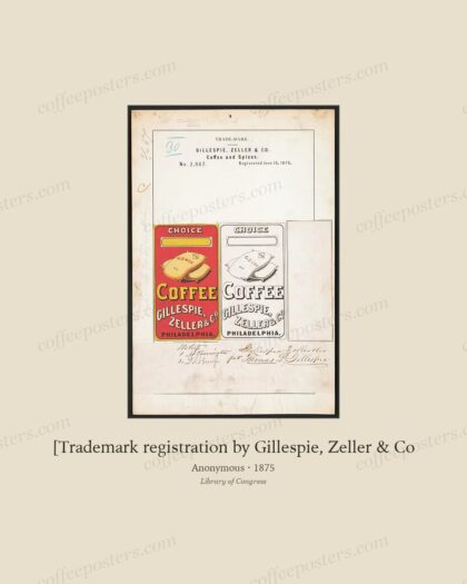 [Trademark registration by Gillespie, Zeller & Co by Anonymous