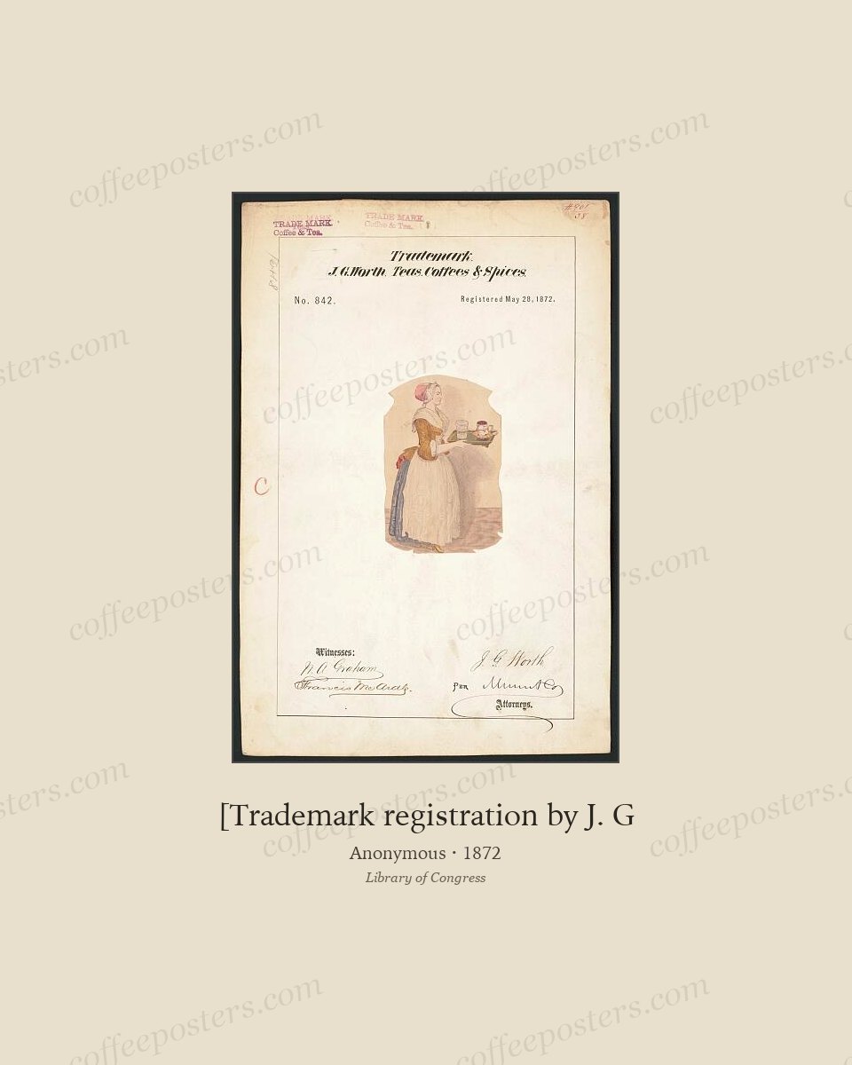 [Trademark registration by J. G