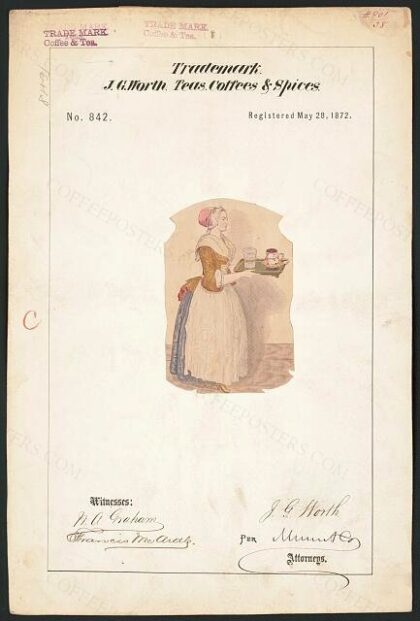 [Trademark registration by J. G