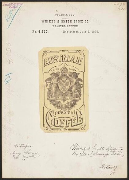 [Trademark registration by Weikel & Smith Spice Co