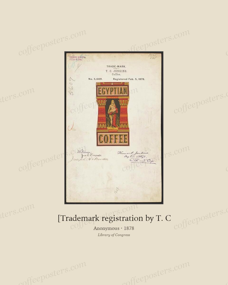 [Trademark registration by T. C