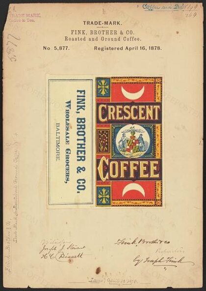 [Trademark registration by Fink, Brother & Co