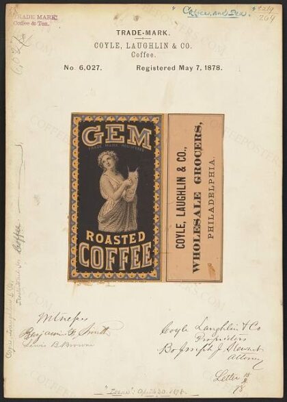 [Trademark registration by Coyle, Laughlin & Co