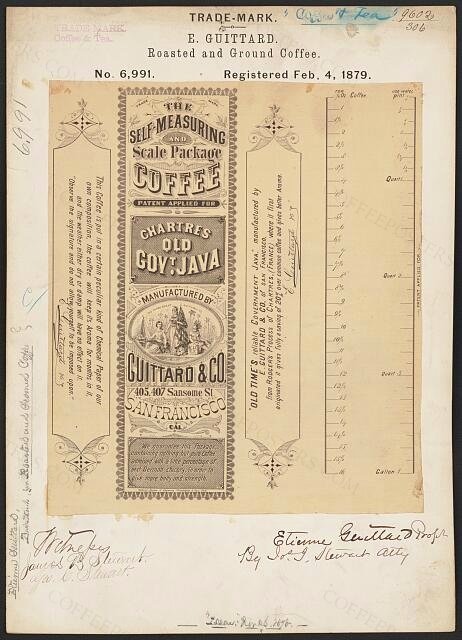 [Trademark registration by E. Guittard for Chartres Old Govt