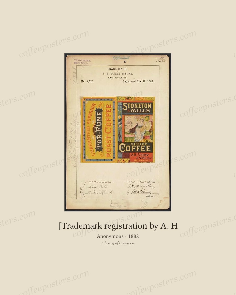 [Trademark registration by A. H