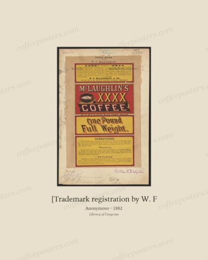 [Trademark registration by W. F