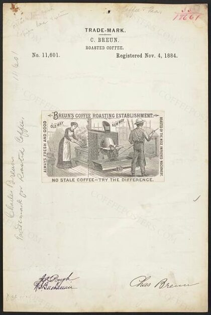 [Trademark registration by C