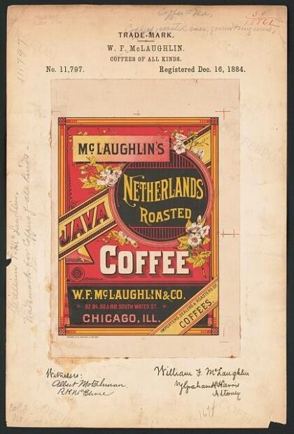 [Trademark registration by W. F