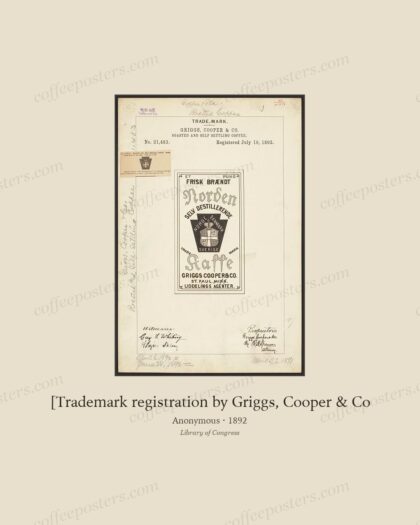 [Trademark registration by Griggs, Cooper & Co