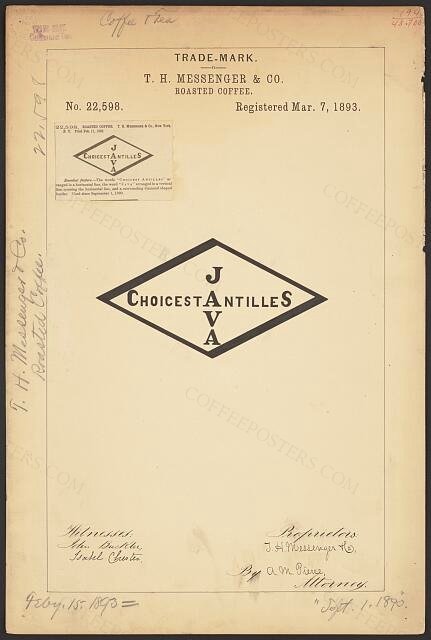 [Trademark registration by T. H. Messenger & Co