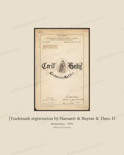 [Trademark registration by Haesaert & Buysse & Theo. D by Anonymous