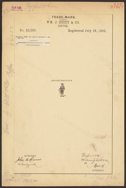 [Trademark registration by Wm. J. Stitt & Co