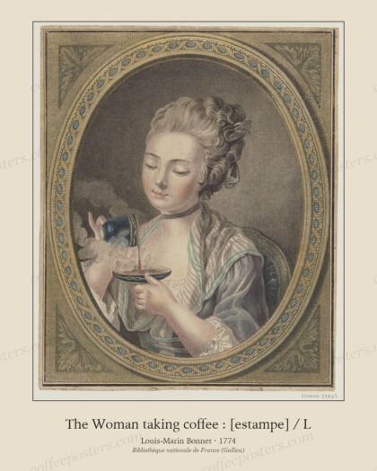 The Woman taking coffee : [estampe] / L