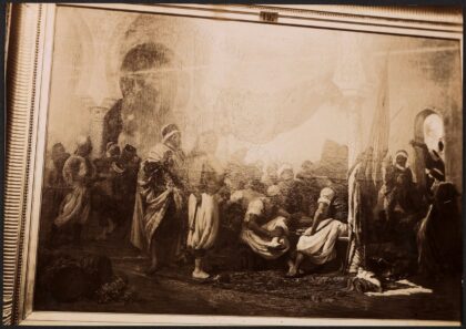 ['Le café Maure ou Café des Turcos', tableau de Charles Lhullier au musée des Beaux-arts du Havre] : [photo…