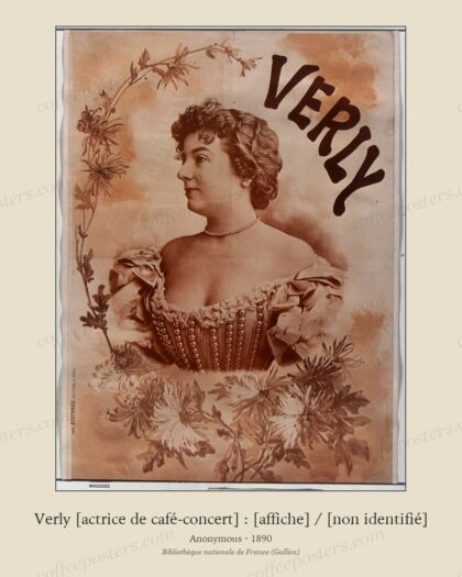 Verly [actrice de café-concert] : [affiche] / [non identifié]