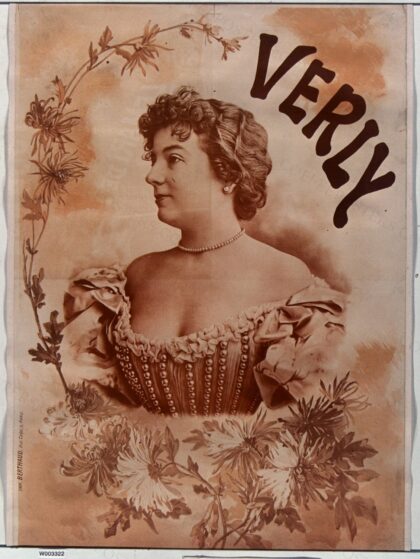 Verly [actrice de café-concert] : [affiche] / [non identifié]