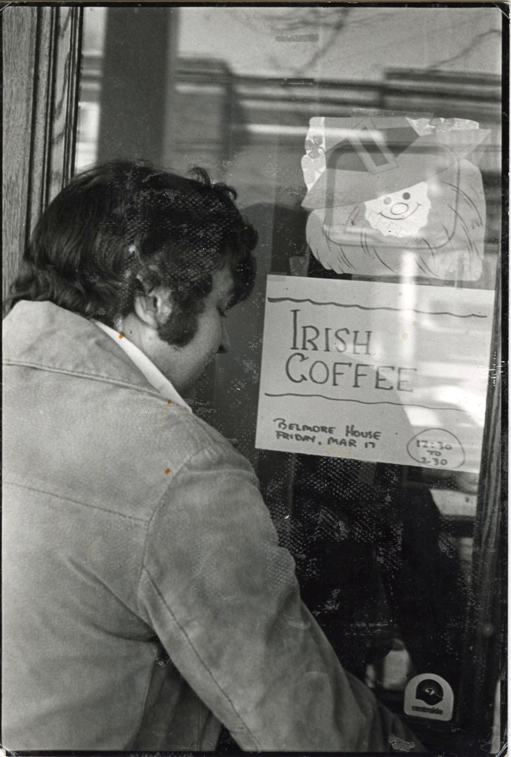 Irish Coffee at the Belmore House Poster